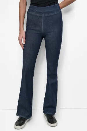 HIGH RISE PULL ON FLARE PANT