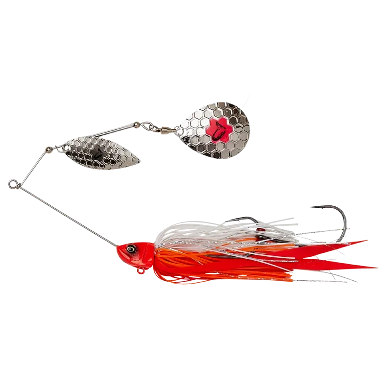 Savage Gear DA'BUSH SPINNERBAIT 14CM 21G SINKING Red Head Silver