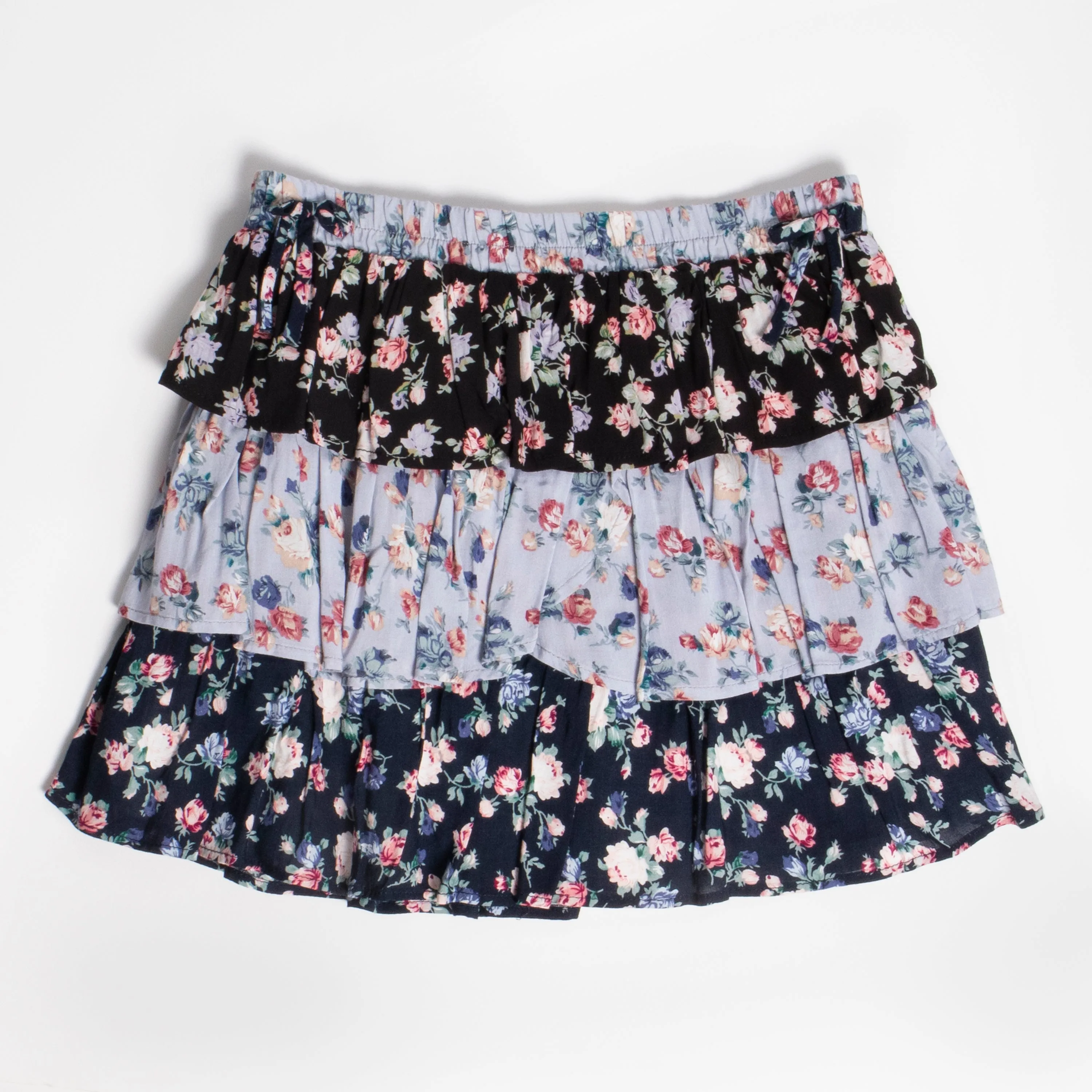 Simply Floral Ruffle Skirt